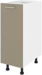 haaus Corp Baza Lecce, 1 Usa, Taupe/Alb, 30 x 50 x 80 cm (LEC-002-TPE)