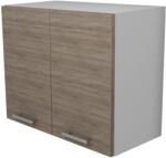 haaus Corp Superior Hota Lecce, Stejar Sonoma Inchis/Alb, 60 x 30 x 50 cm (LEC-018-SONI)