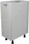 haaus Corp Baza Lecce, 1 Usa, Pin Alb/Alb, 30 x 50 x 80 cm (LEC-002-PIN)
