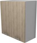 haaus Corp Superior Lecce, 2 Usi, Stejar Sonoma/Alb, 60 x 30 x 65 cm (LEC-015-SNM)
