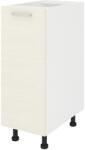 haaus Corp Baza Lecce, 1 Usa, Larice/Alb, 30 x 50 x 80 cm (LEC-002-LRC)