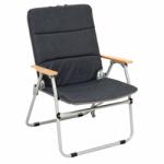 5five Simple Smart Scaun pliabil pentru camping si pescuit 5Five, otel, burete, gri (JJ-213511)