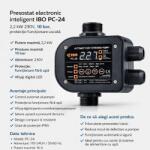 IBO Dambat Polonia Presostat electronic inteligent IBO PC-24 2, 2 kW 230V, 10 bar, protectie functionare uscata (PC-24)