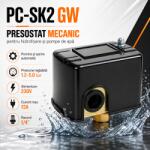 IBO Dambat Polonia Presostat mecanic IBO PC-SK2 GW 1/4, 230V, 1.2-5 bar, 12A (SK-2 GW)
