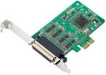 Moxa PCIe карта към сериен порт, 4 порта RS-232-422-485, с DB9 мъжки кабел (CP-114EL/DB9M)