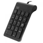 TnB Tastatura numerica TnB MPV1, USB, Black (MPV1) - flax