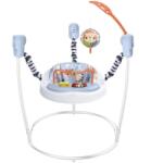  Saritor pentru copii 2 in 1 cu Centru de Activitati WePro Store, Baby Jumper, Ajustabil pe Inaltime, Scaun Rotativ 360, Sunete, Lumini si Accesorii atractive, ideal pentru bebelusi de la 6 luni+, Alba Sezlong balansoar bebelusi