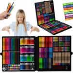  Set de pictura si desen pentru copii WePro Store, 258 piese, Negru, 3 ani + (DF-6)