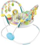  Saritor pentru copii cu Centru de Activitati WePro Store, Baby Jumper, Ajustabil pe Inaltime, Scaun Rotativ 360, Sunete, Lumini si Accesorii interactive, ideal pentru bebelusi de la 6 luni+, Alb (DF-1 Sezlong balansoar bebelusi