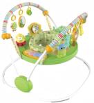  Saritor pentru copii cu Centru de Activitati WePro Store, Baby Jumper, Ajustabil pe Inaltime, Scaun Rotativ 360, Sunete, Lumini si Accesorii interactive, Ideal pentru Bebelusi de la 6 luni+, Verde (DF Sezlong balansoar bebelusi