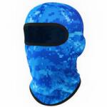 FIXATO Cagula Camuflaj FIXATO, Unisex, Protectie UV, Material elastic, respirabil, Marime universala, Pixel Blue (cagula-camuflaj-pixel-blue)