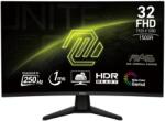 MSI MAG 32C6X, VA, 31.5 inch, Full HD, 1920 x 1080, HDMI, Displayport, Curbat, 250 Hz, 1 ms, Negru (MAG 32C6X)