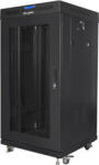 Lanberg FF01-6622-23BL 22U, Stand alone, 600 x 600, Metal door, Negru (ff01-6622-23bl)