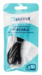 Platinet - USB-C to USB-C 60W Cable 1m Black - PSCCC120TB (PSCCC120TB)