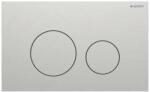 Geberit Sigma40 - Control de spălare, oțel inoxidabil periat 115.628. FW. 1 (115.628.FW.1)