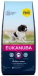 EUKANUBA Adult Medium bonusz bag 15+3kg