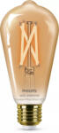 Philips Filament Bulb, borostyánsárga, 7 W (50 W-tal egyenértékű), ST64, E27 (929003018721)