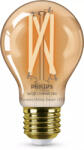 Philips Filament Bulb, borostyánsárga, 7 W (50 W-tal egyenértékű), A60, E27 (929003017421)