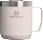 STANLEY STANLEY The Stay-Hot Camp Mug thermo bögre, 350 ml/12 oz, Hammertone Rose Quartz