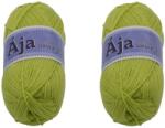 BELLATEX Ája NGM fonal szett, 2×50 g - 964 világoszöld