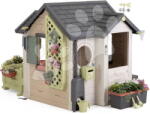 Smoby Căsuță Grădinarului cu ghivece pe gard Garden House Life Smoby cu burlan extensibilă, cu filtru UV, de la 24 luni (SM810308-L) Casuta pentru copii