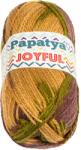 BELLATEX Joyful 100 g - 32 barna, lila, zöld (13869)