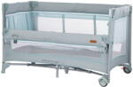 Chipolino Patut Pliabil Chipolino Glory cu Laterala Culisanta Basil (KOSIGL2503BA) - itgalaxy