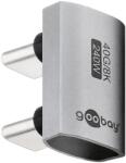 Goobay USB 4.0 Type C Toldó Ezüst 3cm 74446 (74446)
