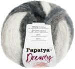 BELLATEX fonal Papatya Dreamy 100 g - 09 fehér, fekete, szürke (13334)