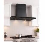 Tornado Hota Decorativa Tornado Lara 1200 (90), 1 motor, latime 90 cm, 3 viteze, absorbtie 1200 m3/ora, Negru Hota