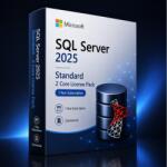 Microsoft SQL Server 2025 Standard - 2 Core License Pack, Commercial, 1 Year (DG7GMGF0VNH2:0003)