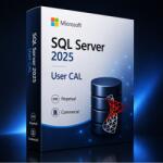 Microsoft SQL Server 2025 - 1 User CAL, Perpetual, Commercial (DG7GMGF0VNHV:0002)