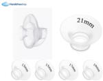 Momcozy M5/M6/M9/V2 Pro/S12 Pro/Spectra/Medela/Eufy/Elvie/Lansinoh mellszívóhoz 5 db-os tölcsér szett (13-21 mm) (00114)