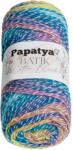 BELLATEX fonal Papatya Cotton Blend batik 100 g - 1010 fehér, lila, kék (13326)