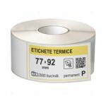 LabelLife Role etichete termice autoadezive 77x92 mm, 2000 etichete rola (ER13R77X92EH)