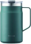 LocknLock METRO thermo bögre, 600 ml, sötétzöld (LHC4282DGRN)