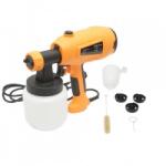 VivaTechnix Pistol vopsit electric 550W, 220V, debit 800 ml/min, rezervor inferior 800ml, 3 duze incluse