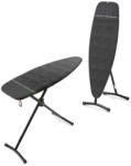 Brabantia Steam & Ironing Board HRPZ vasalódeszka gőzölő állvánnyá alakítható 1350x450mm - D méret. hőálló pihentető zóna. D=35mm fekete váz. farmer fekete huzat - 241420 BR241420 (BR241420) Vasalódeszka