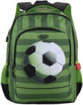 DACO Ghiozdan scoala Daco GH4620V, 3 compartimente, 41 x 31 x 16 cm, Football (GH4620V)