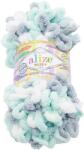 VLNIKA Puffy color 100 g, 6408 fehér, szürke, menta (10378)