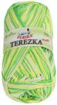 VLNIKA BELLATEX Terezka multi fonal, 50 g - 257 fehér, sárga, zöld (12853)
