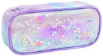 ECADA Penar etui cu 1 fermoar Ecada 78405, multicolor, efect holografic (78405) Penar