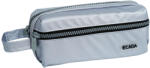 ECADA Penar etui cu 2 fermoare Ecada 78410, Argintiu metalizat (78410) Penar