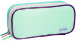 ECADA Penar etui cu 3 fermoare Ecada 78406T, Turcoaz cu detalii contrastante (78406T) Penar