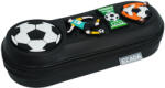 ECADA Penar etui cu 1 fermoar Ecada 78508, Motiv football cu elemente 3D (78508) Penar