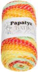 BELLATEX fonal Papatya Cotton Blend batik 100 g - 1004 fehér, sárga, zöld (13323)