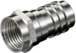 Goobay F Csatlakozó Ezüst 2cm 11861 (11861)