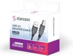 Stansson USB Összekötő Fekete 3m CS-202-D (CS-202-D)