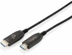 ASSMANN HDMI 2.1 AOC Összekötő Fekete 90m AK-330126-900-S (AK-330126-900-S)