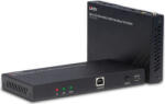Lindy Extender KVM, Lindy, Metal, Negru, HDMI 4K60 Cat. 6 IR & RS-232, 100m (38344)
